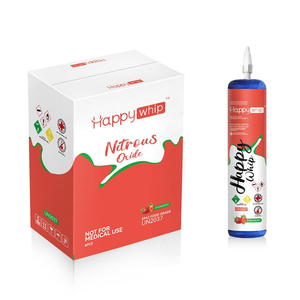 Nitrous Oxide Cream Cartridges with Optional Flavors